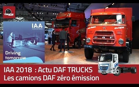Les camions DAF zéro émission pour conduire demain