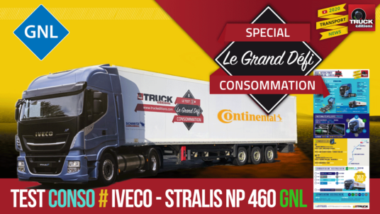 Le Grand Défi Consommation : IVECO Stralis NP 460 GNL