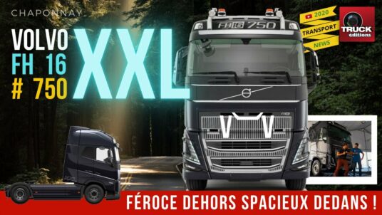 Volvo FH 16 750 XXL – Féroce dehors, spacieux dedans ! V⏡V