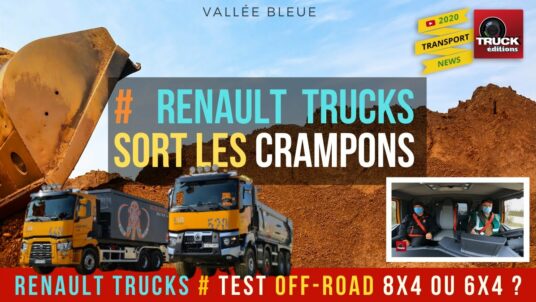 Du colza pour les camions Off-Road chez Renault Trucks avec Oleo100