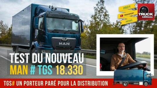 Le nouveau man TGS, un porteur paré pour la distribution