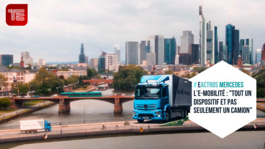 Première Mondiale eActros : une vision holistique de l'eMobilité