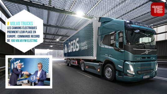 Commande record de 100 camions électriques Volvo Trucks