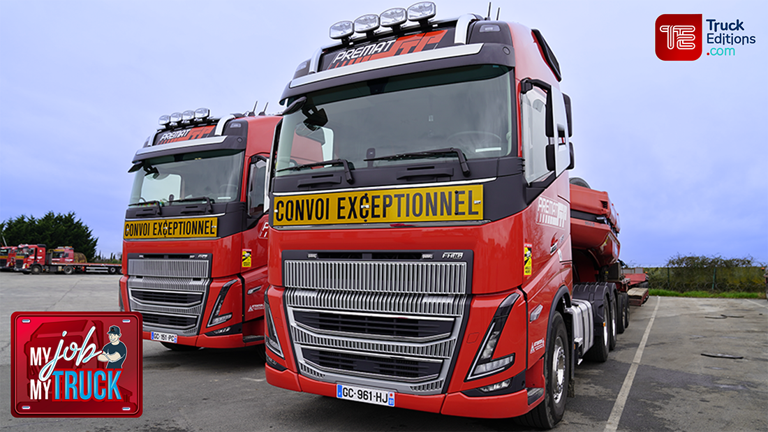 Camions Premat pour le Transports exceptionnel sur Truckeditions