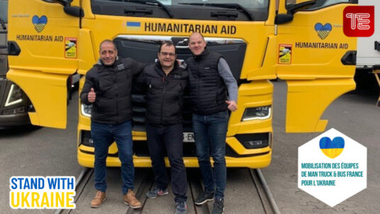Mobilisation des équipes de MAN Truck & Bus France pour l’Ukraine
