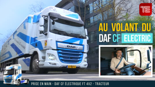 Prise en main DAF CF Electric 4X2 FT