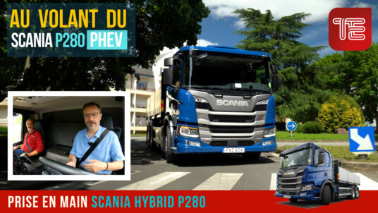 Prise en main vidéo du Scania PHEV P280 sur Truckeditions