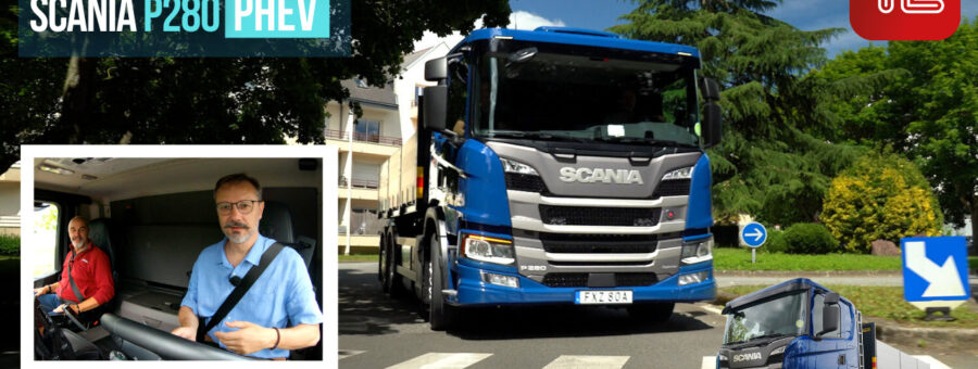 Prise en main vidéo du Scania PHEV P280 sur Truckeditions