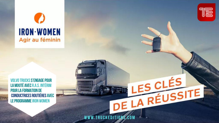 IRON WOMEN, le programme de formation de Volvo Trucks pour la mixité dans le transport