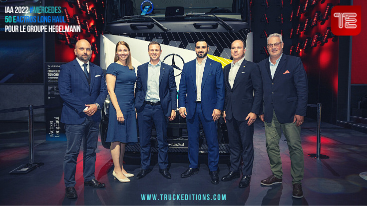 Signature  : 50 eActros LongHaul pour le Groupe Hegelmann