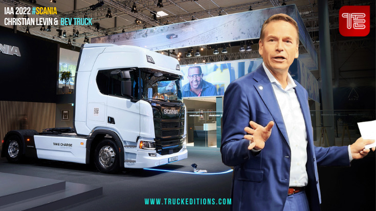 Christian Levin, CEO de Scania & Bev Truck