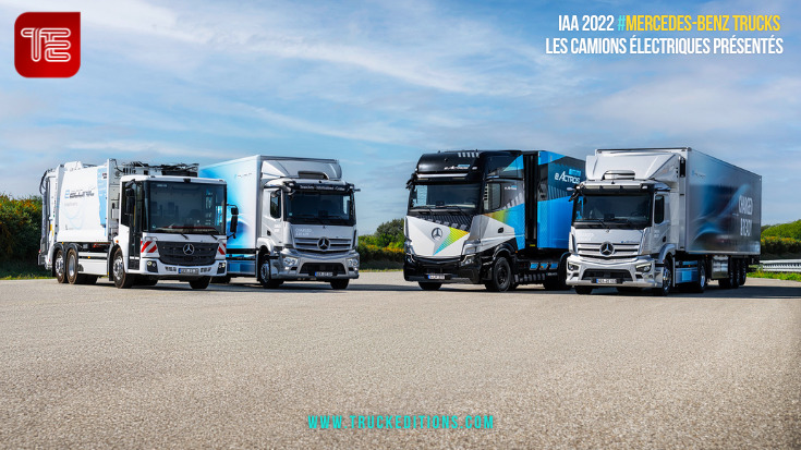 Les camions électriques Mercedes-Benz Trucks IAA 2022