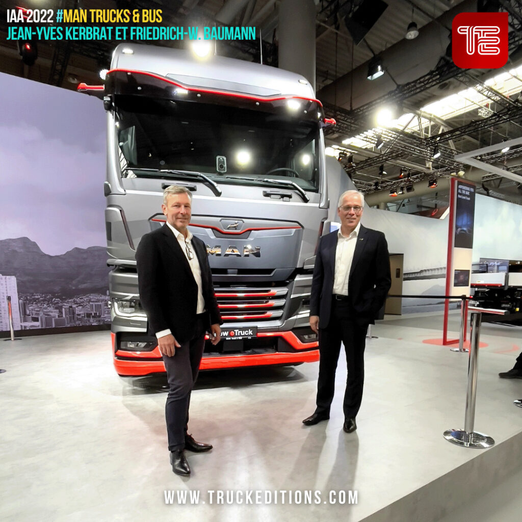 MAN Trucks & Bus Jean-Yves Kerbrat Et Friedrich-W. Baumann