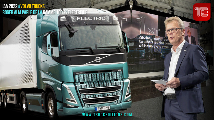 Roger Alm parle de la gamme 100 % électrique de Volvo Trucks