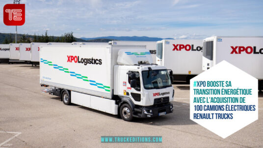 XPO booste sa transition énergétique avec l’acquisition de 100 camions électriques Renault Trucks
