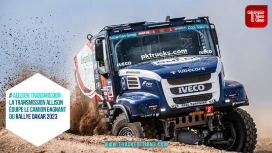 La transmission Allison équipe le camion gagnant du rallye Dakar 2023 et la plupart des camions embarqués dans la course