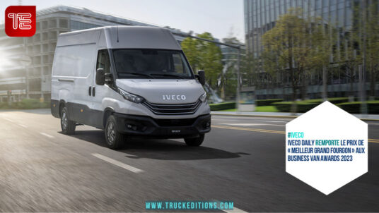 IVECO Daily remporte le prix de « Meilleur grand fourgon » aux Business Van Awards 2023 