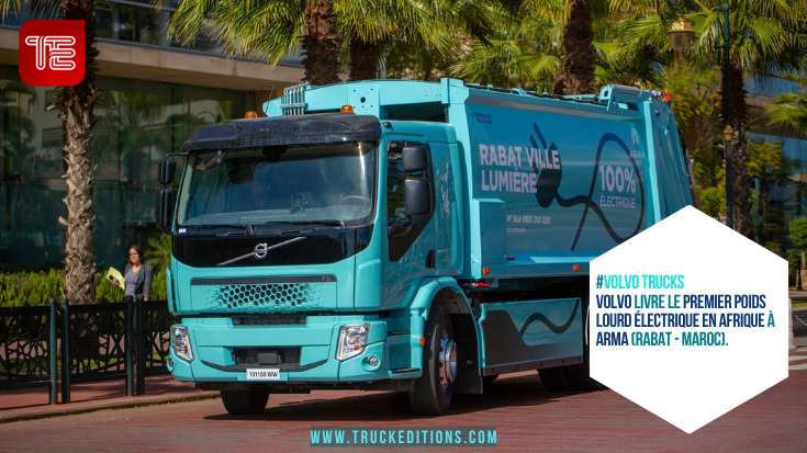 Volvo Trucks livre le premier poids lourd électrique en Afrique, une avancée vers la mobilité durable