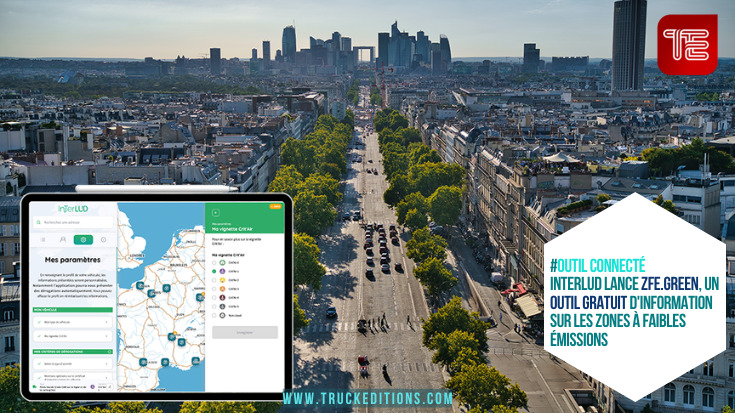 InTerLUD lance ZFE.green, un outil gratuit d'information sur les zones à faibles émissions