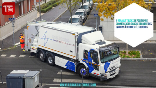Renault Trucks se positionne comme leader dans le segment des camions à ordures électriques