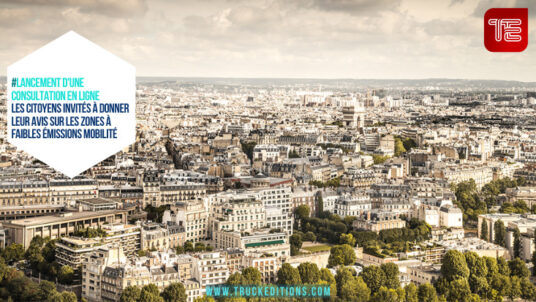 #lancement d'une consultation en ligne Les citoyens invités à donner leur avis sur les zones à faibles émissions mobilité