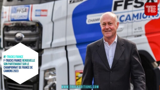 Avec son Pace Truck, F-Trucks France renouvelle son partenariat sur le championnat de France de Camions 2023