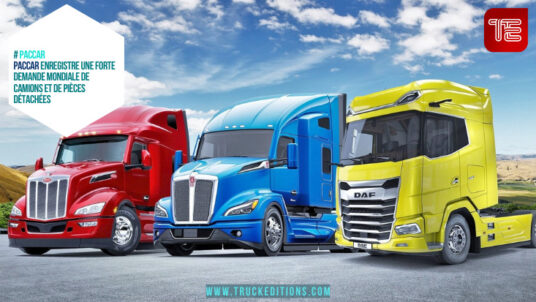 # PACCAR PACCAR enregistre une forte demande mondiale de camions et de pièces détachées