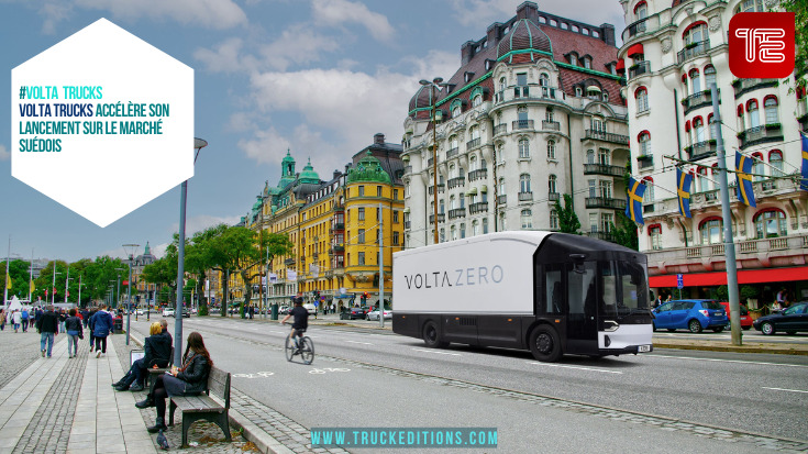 Volta Trucks accélère son lancement sur le marché suédois