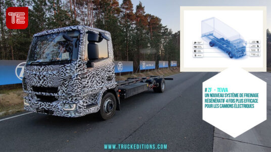 Tevva et ZF collaborent pour développer un système de freinage régénératif plus efficace pour les camions électriques