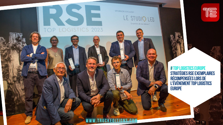 Stratégies RSE exemplaires récompensées lors de l'événement TOP LOGISTICS EUROPE