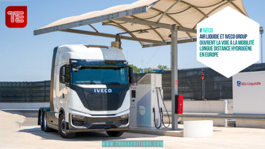 # IVECO Air Liquide et Iveco Group ouvrent la voie à la mobilité longue distance hydrogène en Europe