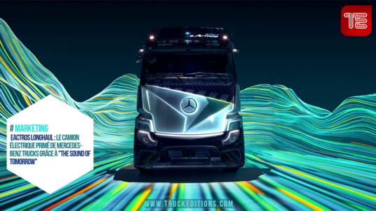 Mercedes-Benz Trucks récompensé pour sa campagne promotionnelle autour de l'eActros LongHaul