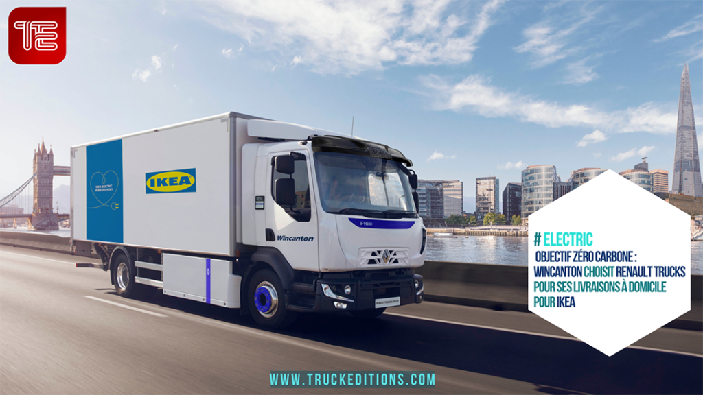 Wincanton et Renault Trucks s'associent pour des livraisons à domicile zéro émission pour IKEA