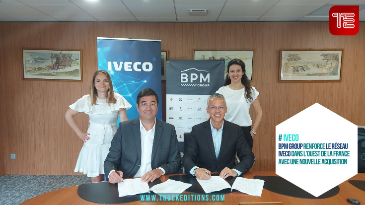 # IVECO BPM Group renforce le réseau IVECO dans l'ouest de la France avec une nouvelle acquisition