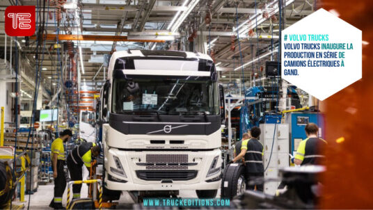 Volvo Trucks inaugure la production en série de camions électriques à Gand