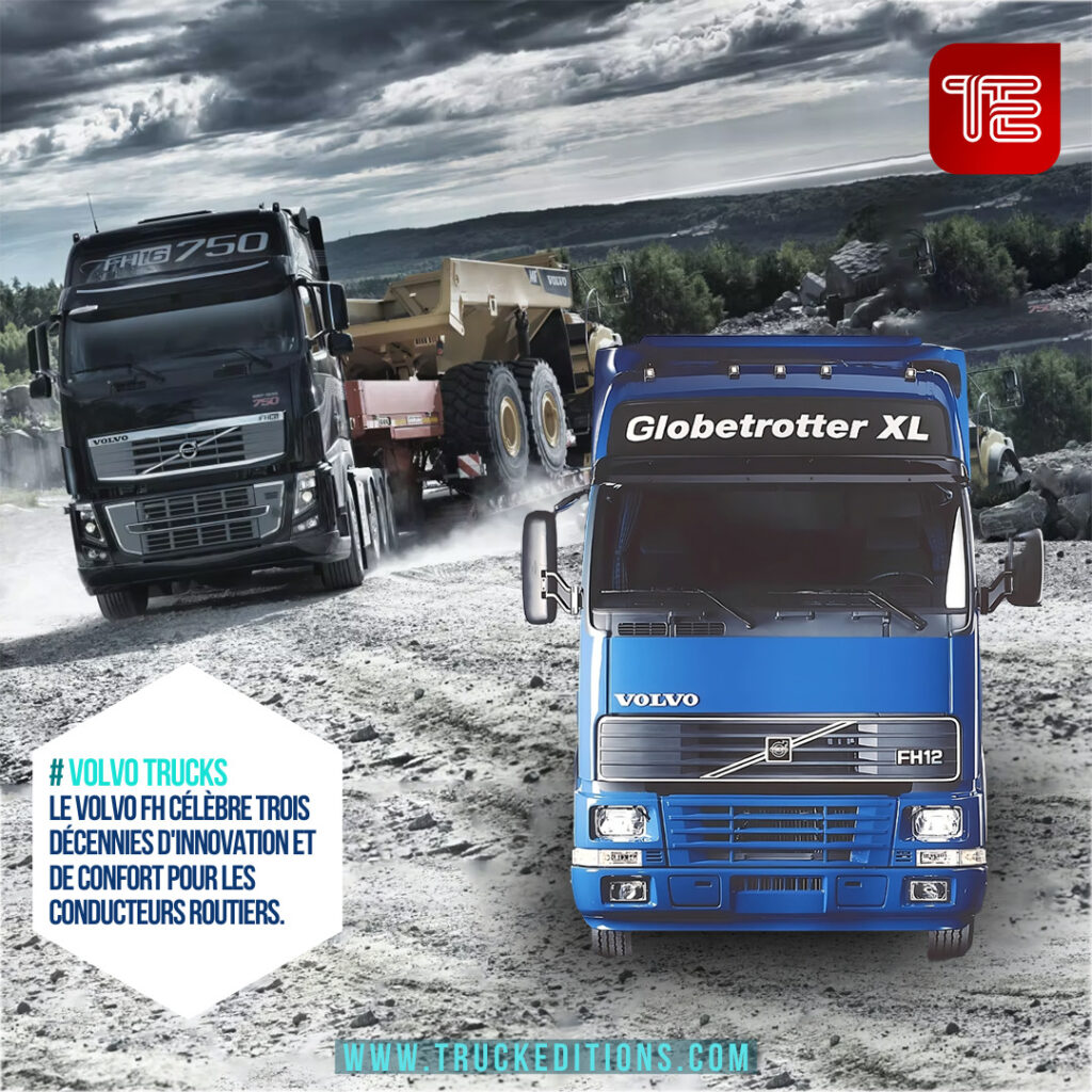 L'icône du transport routier : Volvo FH célèbre trois décennies d'innovation et de confort pour les conducteurs routiers.