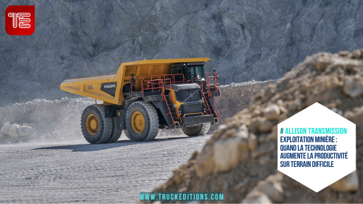 L'efficacité accrue du tombereau rigide Volvo R100E équipé de la transmission Allison booste la productivité des mines autrichiennes