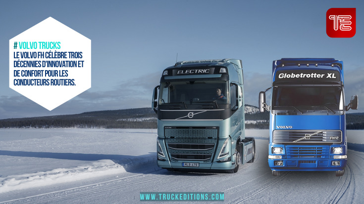 Volvo Trucks célèbre 30 ans d'innovation avec le Volvo FH