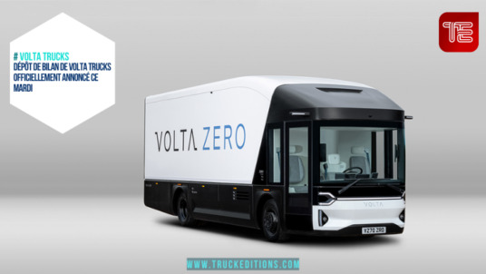 Dépôt de bilan de Volta Trucks officiellement annoncé ce mardi 17 octobre 2023