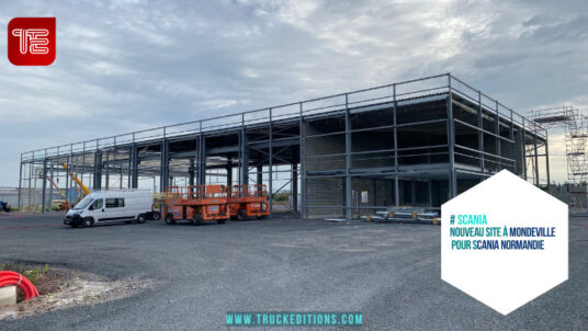 Nouveau site à Mondeville pour Scania Normandie