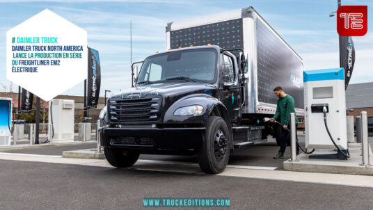 Daimler Truck North America lance la production en série du Freightliner eM2 électrique