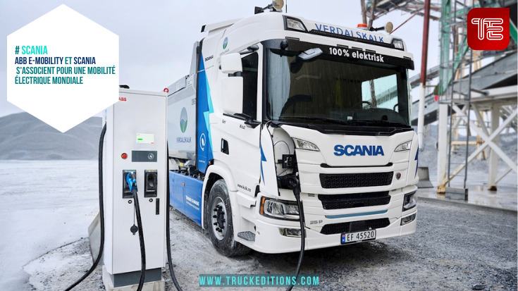 Solutions de recharge EV d'ABB E-mobility : un partenaire global pour Scania