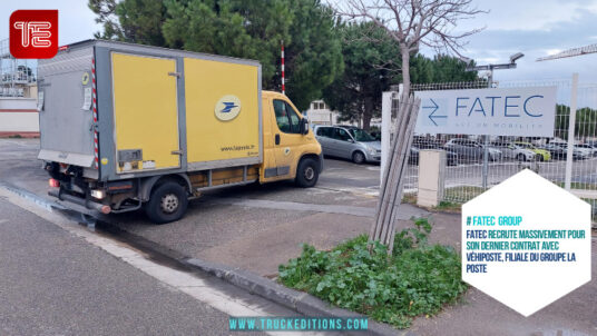 FATEC recrute massivement pour son dernier contrat avec Véhiposte, filiale du Groupe La Poste