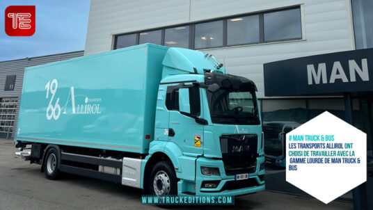 Les Transports Allirol ont choisi de travailler avec la gamme lourde de MAN Truck & Bus