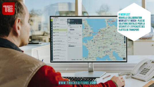 Services digitaux intégrés : Webfleet et Bosch collaborent pour optimiser la gestion des flottes de transport routier