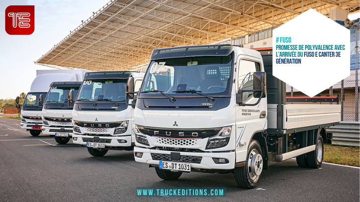 Gamme Fuso Canter 2023 sur Truckeditions