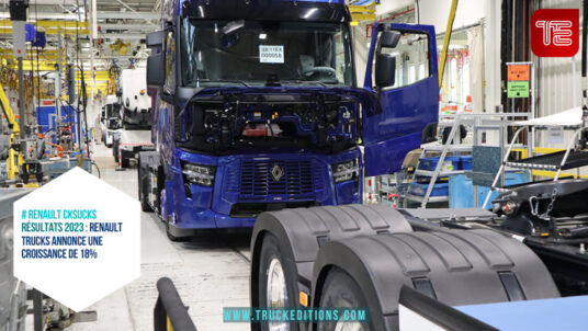 Transport routier : Résultats 2023 : Renault Trucks annonce une croissance de 18%
