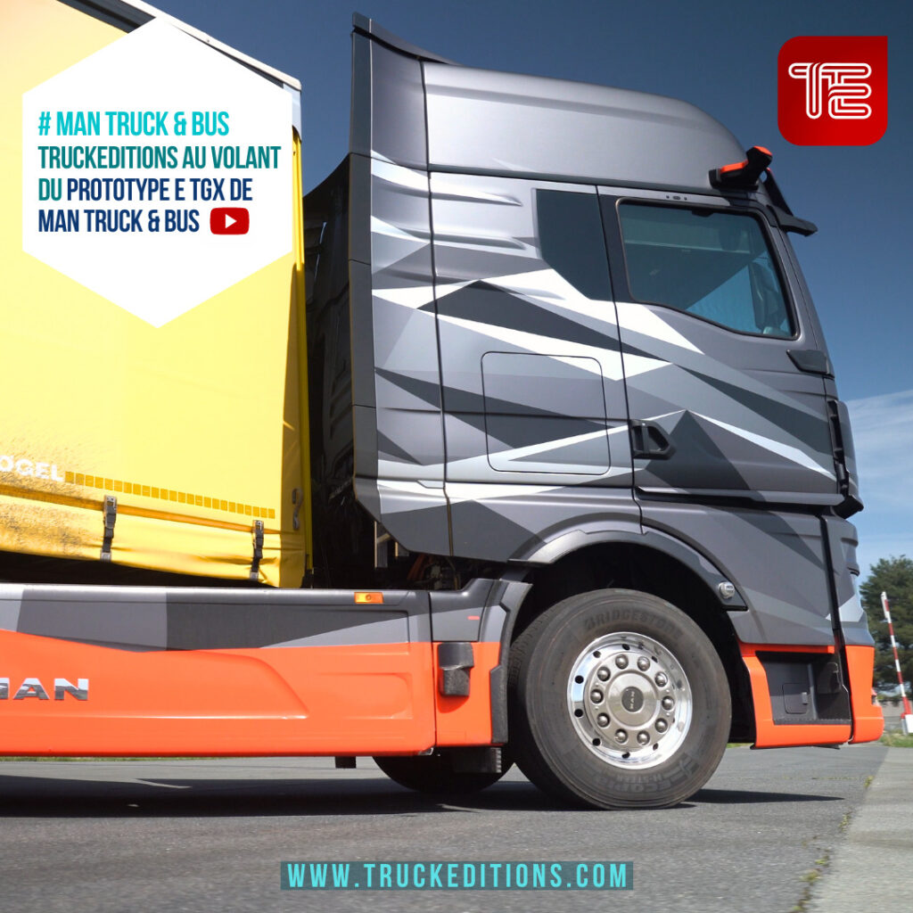 Truckeditions teste le prototype eTGX de MAN Truck & Bus 
