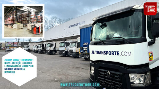 Transport routier de farine : Nouvel entrepôt logistique et nouveau siège social pour CAUDRON MEUNERIE à Bondoufle