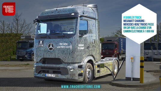 Megawatt Charging : Mercedes-Benz Trucks passe un cap avec la charge d’un camion électrique à 1 000 kW
